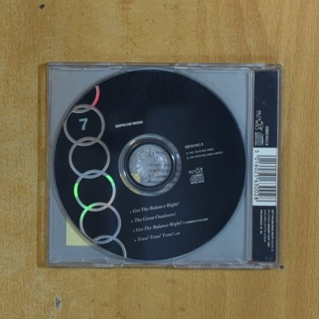 DEPECHE MODE - GET THE BALANCE RIGHT - CD SINGLE
