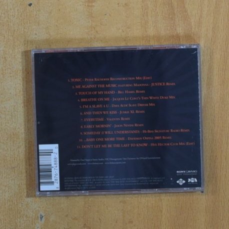 BRITNEY SPEARS - IN THE MIX THE REMIXES - CD