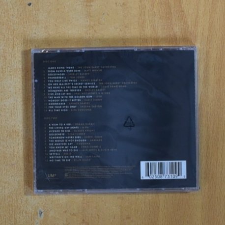 VARIOS - THE BEST OF BOND JAMES BOND - CD