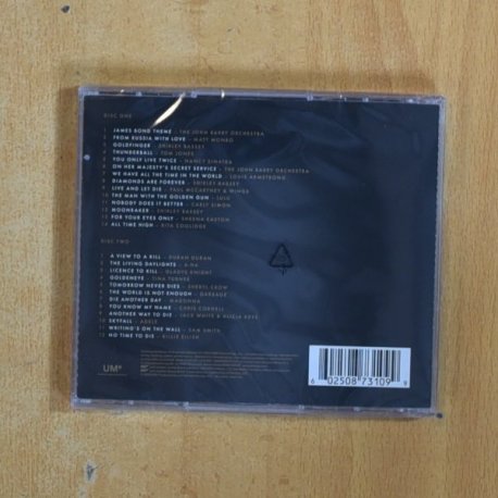 VARIOS - THE BEST OF BOND JAMES BOND - CD