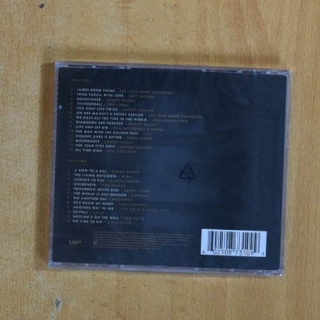 VARIOS - THE BEST OF BOND JAMES BOND - CD