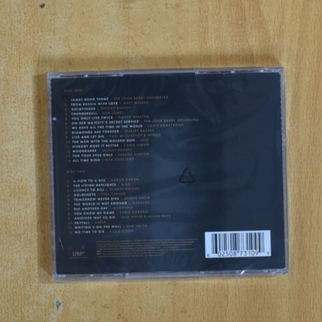 VARIOS - THE BEST OF BOND JAMES BOND - CD