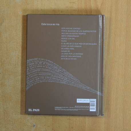 JOAN MANUEL SERRAT - ESTA BOCA ES MIA - CD