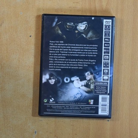SKY CAPTAIN Y EL MUNDO DEL MAÑANA - DVD