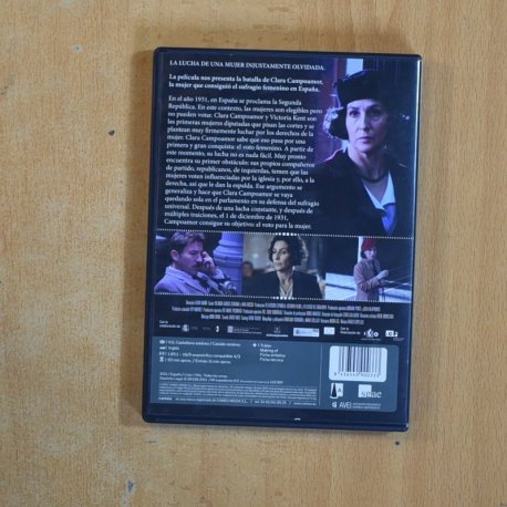 CLARA CAMPOAMOR LA MUJER OLVIDADA - DVD