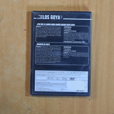 PORQUE LO LLAMAN AMOR CUANDO QUIEREN DECIR SEXO / AMANECIO DE GOLPE - DVD