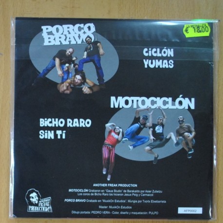 PORCO BRAVO & MOTOCICLON - CICLON + 3 - EP