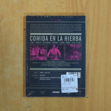 COMIDA EN LA HIERBA - DVD