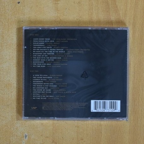 VARIOS - THE BEST OF BOND JAMES BOND - CD