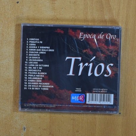 VARIOS - EPOCA DE ORO TRIOS - CD