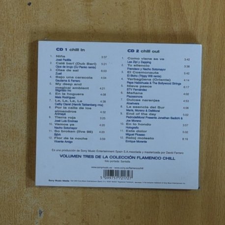 VARIOS - FLAMENCO CHILL IN - CD
