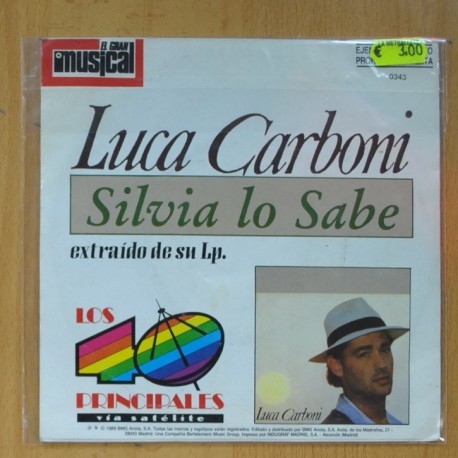 COMPLICES & LUCA CARBONI - ANGELES DESANGELADOS / SILVIA LO SABE - SINGLE