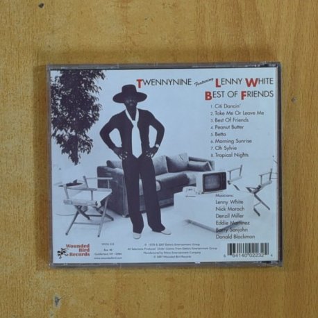 TWENNYNINE FEATURING LENNY WHITE - BEST FRIENDS - CD