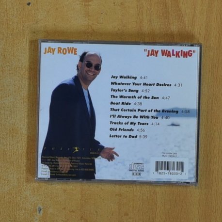 JAY ROWE - JAY WALKING - CD