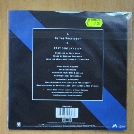 IMPERIET - BE THE PRESIDENT / 21ST CENTURY SIGN - SINGLE