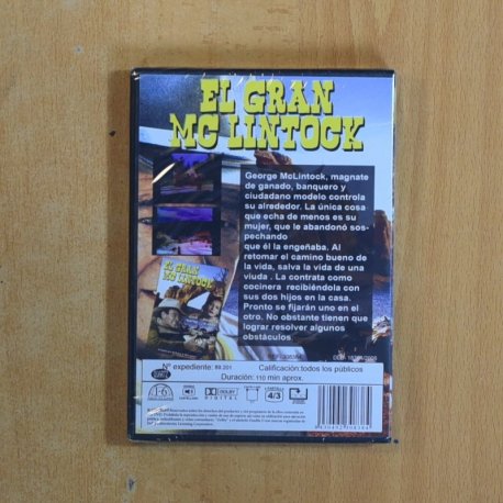 EL GRAN MC LINTOCK - DVD