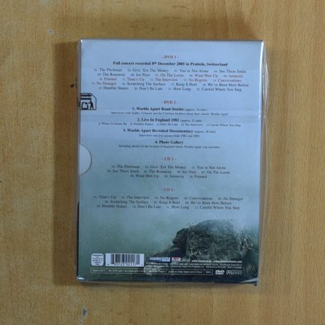 SAGA - WORLDS APART REVISITED - DVD