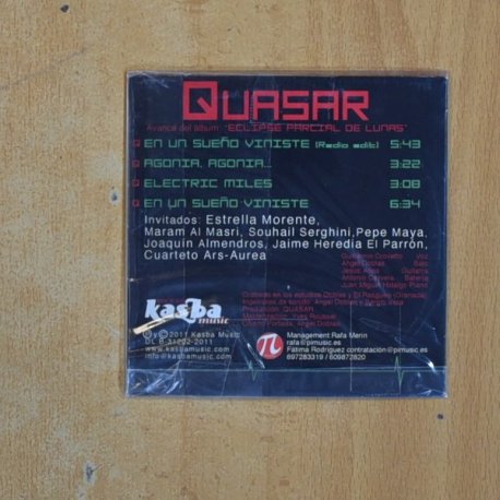 QUASAR - EN UN SUEÑO VINISTE - CD