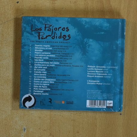 CHRISTINA PLUHAR - LOS PAJAROS PERDIDOS - CD