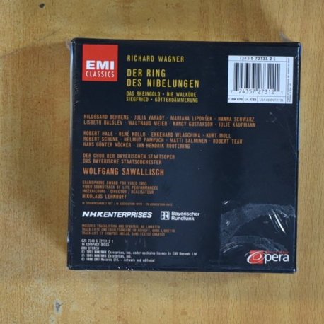 WAGNER - WOLFGANG SAWALLISCH - CD