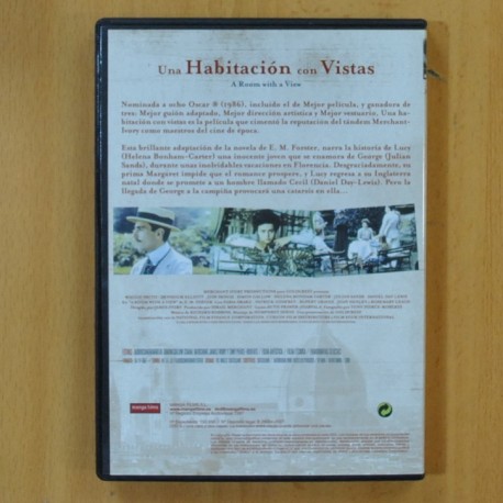 UNA HABITACION CON VISTAS - DVD