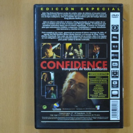 CONFIDENCE - DVD