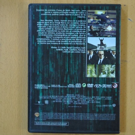 MATRIX RELOADED - DVD