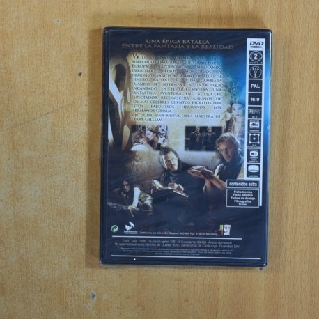 EL SECRETO DE LOS HERMANOS GRIMM - DVD