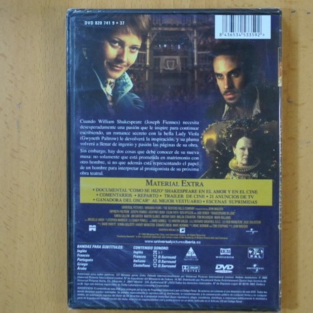 SHAKESPEARE IN LOVE - DVD