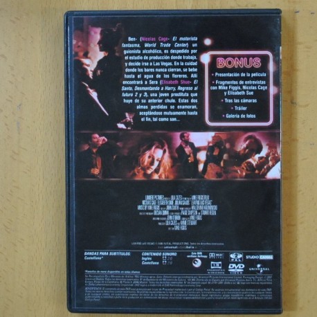 LEAVING LAS VEGAS - DVD
