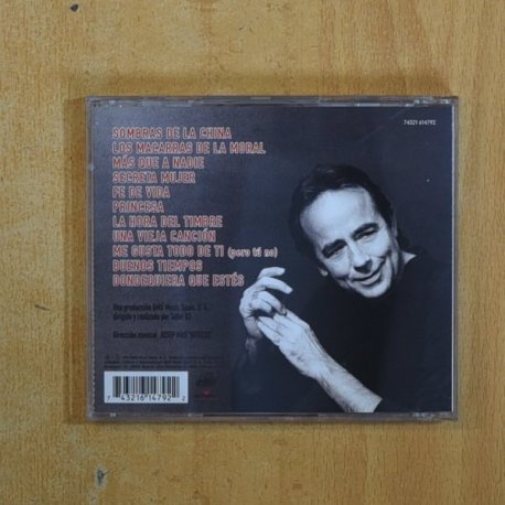 JOAN MANUEL SERRAT - SOMBRAS DE LA CHINA - CD