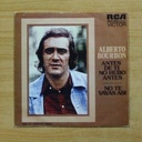 ALBERTO BOURBON - ANTES DE TI NO HUBO ANTES - PROMO - SINGLE