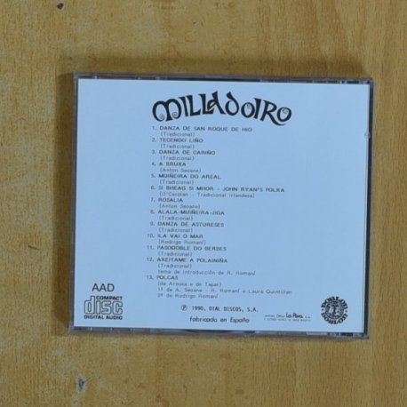 MILLADOIRO - A GALICIA DE MAELOC - CD