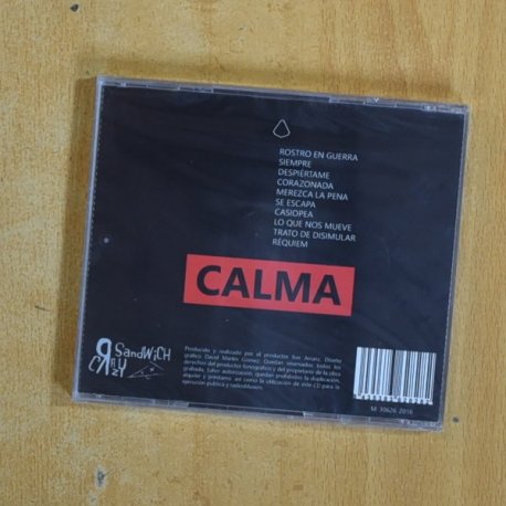 LA LEY MANTUA - CALMA - CD