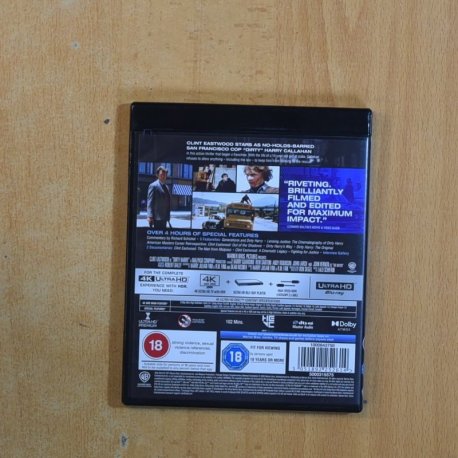 HARRY EL SUCIO 4K - BLURAY