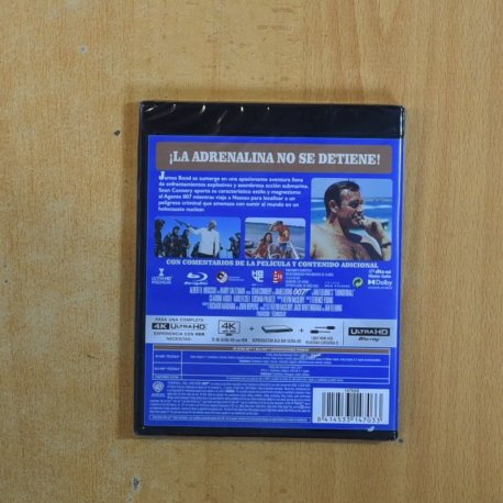 007 OPERACION TRUENO 4K - BLURAY