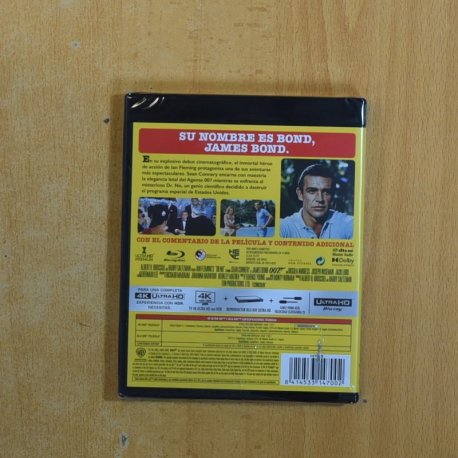 AGENTE 007 CONTRA EL DOCTOR NO 4K - BLURAY