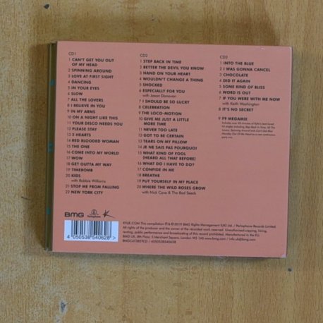 KYLIE - STEP BACK IN TIME - CD