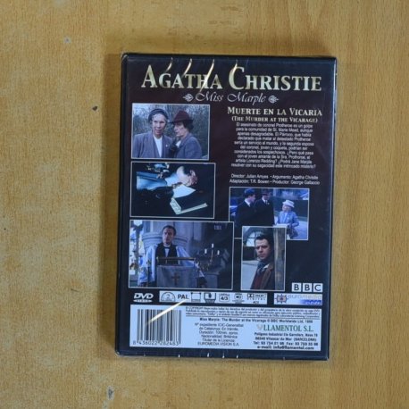 AGATHA CHRISTIE MUERTE EN LA VICARIA - DVD