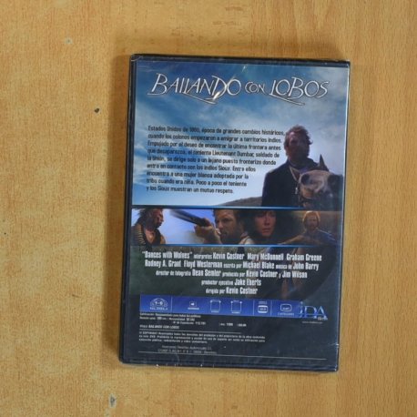 BAILANDO CON LOBOS - DVD