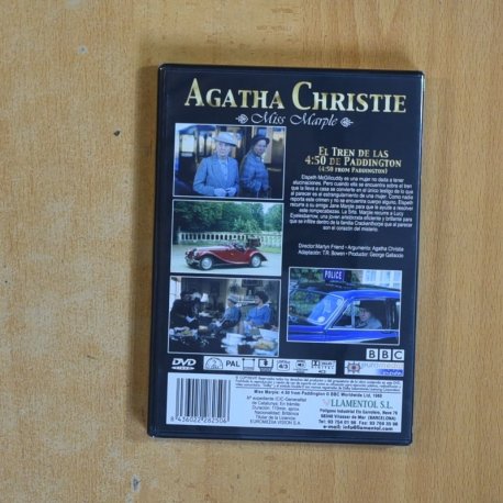 AGATHA CHRISTIE EL TREN DE LAS 4 50 DE PADDINGTON - DVD