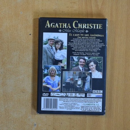 AGATHA CHRISTIE EL CASO DE LOS ANONIMOS - DVD