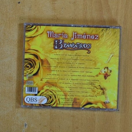 MARIA JIMENEZ - BIENAVENTURADOS - CD