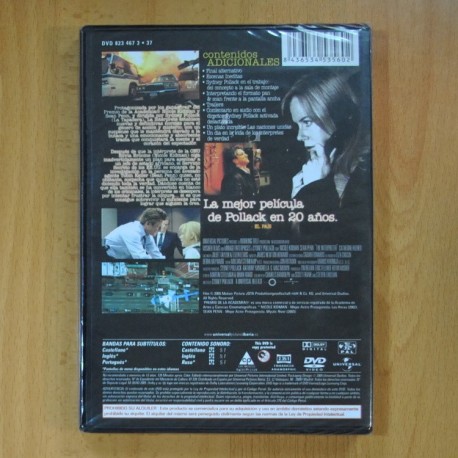 LA INTERPRETE - DVD