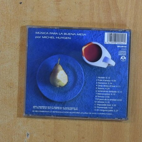 MICHEL HUYGEN - MUSICA PARA LA BUENA MESA - CD