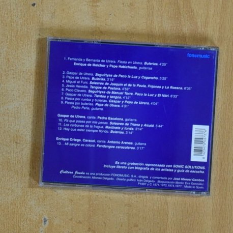 VARIOS - CULTURA JONDA 10 - CD