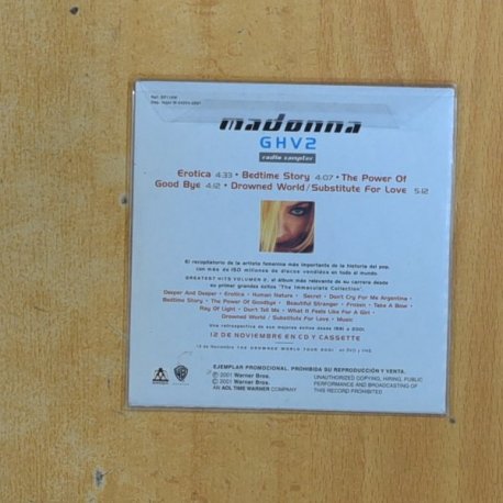 MADONNA - GREATEST HITS VOLUME 2 - CD