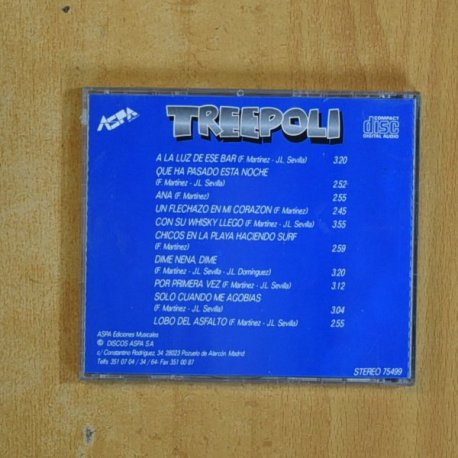 TREEPOLI - GRANDES EXITOS - CD