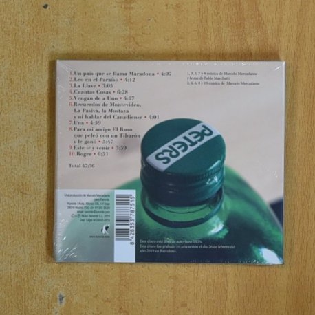 MARCELO MERCADANTE SEXTETO - LA LLAVE - CD