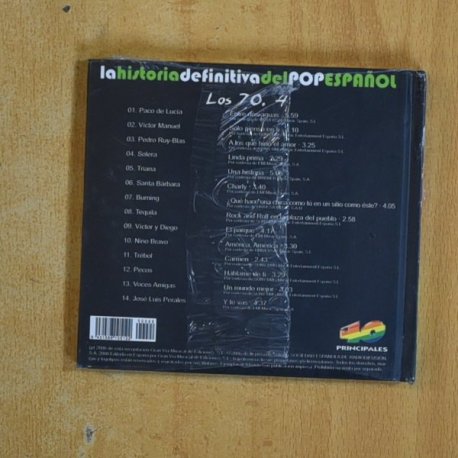 VARIOS - LA HISTORIA DEFINITIVA DEL POP ESPAÑOL LOS 70 4 - CD